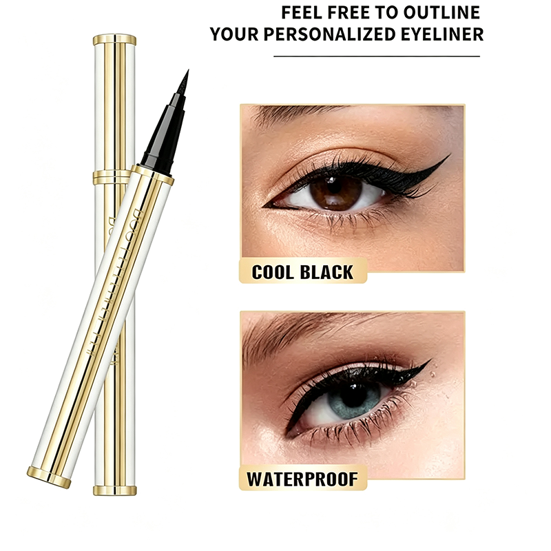 Different winged eyeliner styles