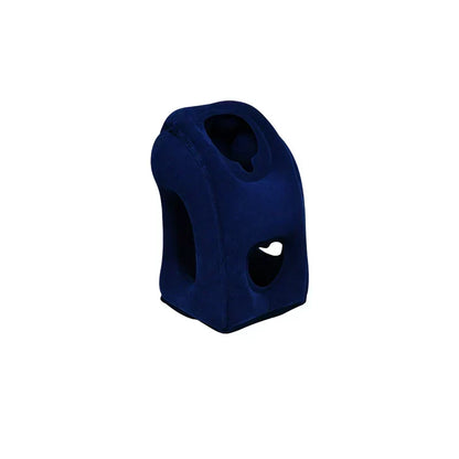 ✈️ LIMITED-TIME 50% OFF! 💨 Inflatable Travel Pillow | 360° Support – Soft Flocking, Quick Inflate, Compact