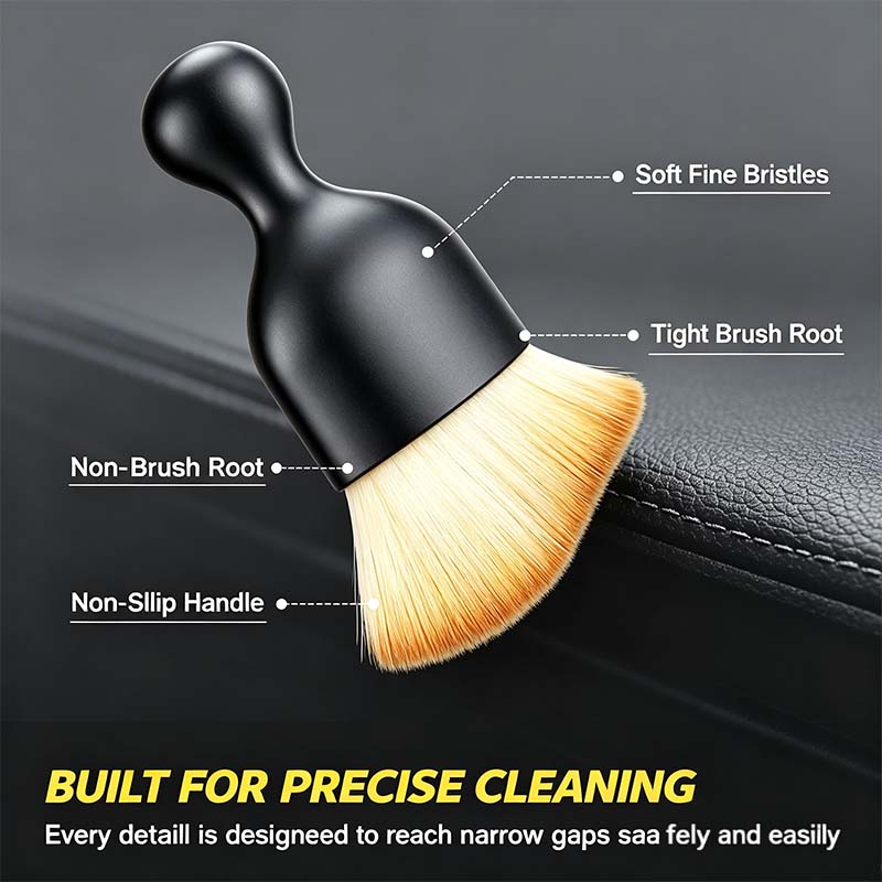 Car Air Conditioner Outlet Dashboard Cleaning Brush Auto Interior Dust Brush🌬️
