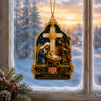 ✨ Limited anniversary edition 🔥Last 30pcs🔥✨Nativity scene Christmas tree ornament