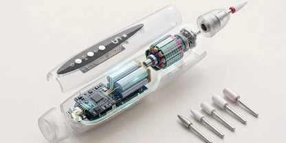🛒Clearance💅 Professional Ultra-SafeLED Electric Nail Grinder