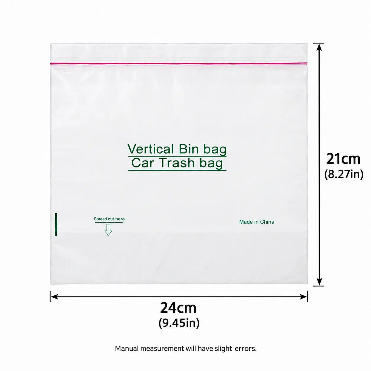 20 Counts Car Trash Bag, Self-Adhesive Vertical Disposable Cleaning Bag🗑️