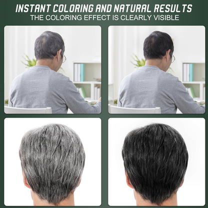 Botanical Fruit Essence Hair Dye Cream Nourishing Gray Coverage