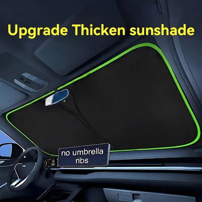 🔥LAST DAY 49% OFF☀️ Foldable Car Windshield Sun Shade | UV Block Heat Reducing Front Window Cover🚗