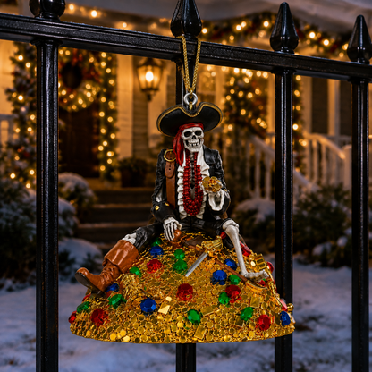 ✨Halloween Pirate Skull Hanging Decoration