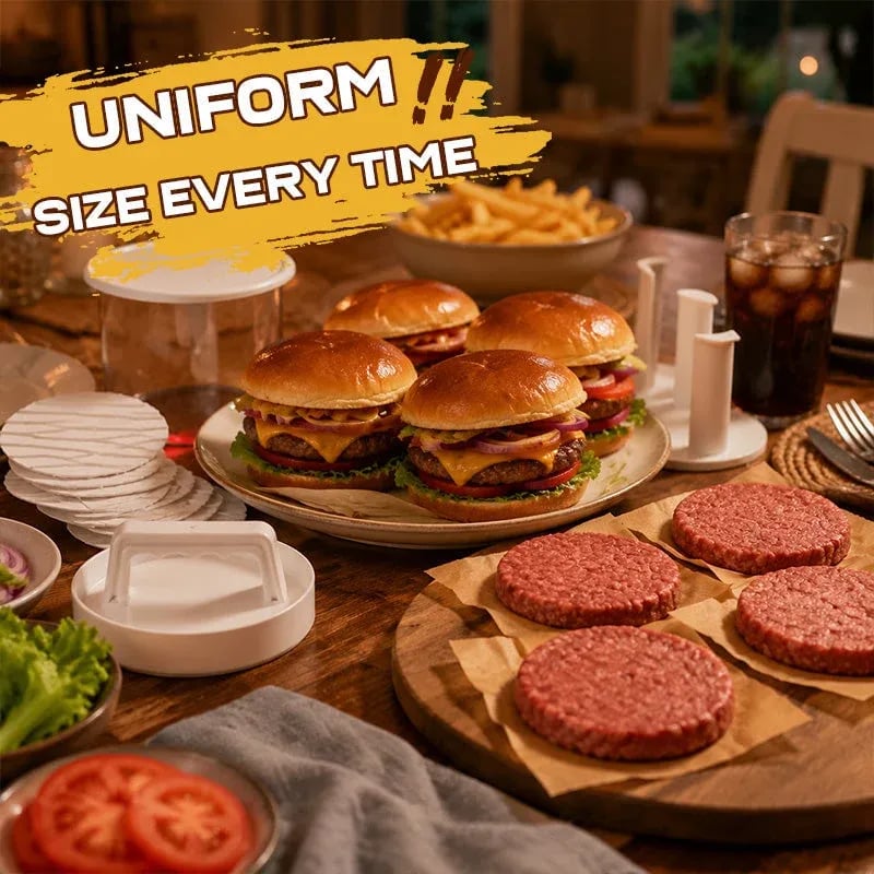 🍔 Easier Burger Prep for Homemade & BBQ Nights
