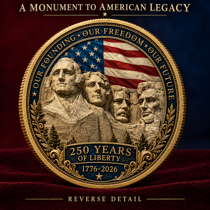 🎉🇺🇸 Limited Edition! 1776–2026 250 Years of Liberty Commemorative Coin