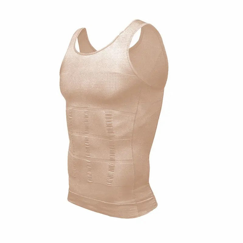 Men Round Neck Compression Tank Top,Men Shaping Vest,Men Sleeveless Shirt Shapewear💪 ✨