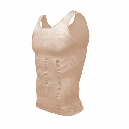Men Round Neck Compression Tank Top,Men Shaping Vest,Men Sleeveless Shirt Shapewear💪 ✨
