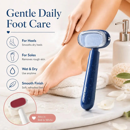 Dual‐Sided Foot Callus Remover, Replaceable Stainless Steel Blade Foot Scraper 🦶