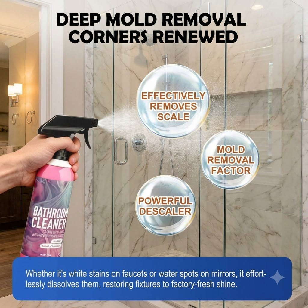 Bathroom Cleaner: Sparkle in Seconds, No Harsh Fumes | New 500ML Pack
