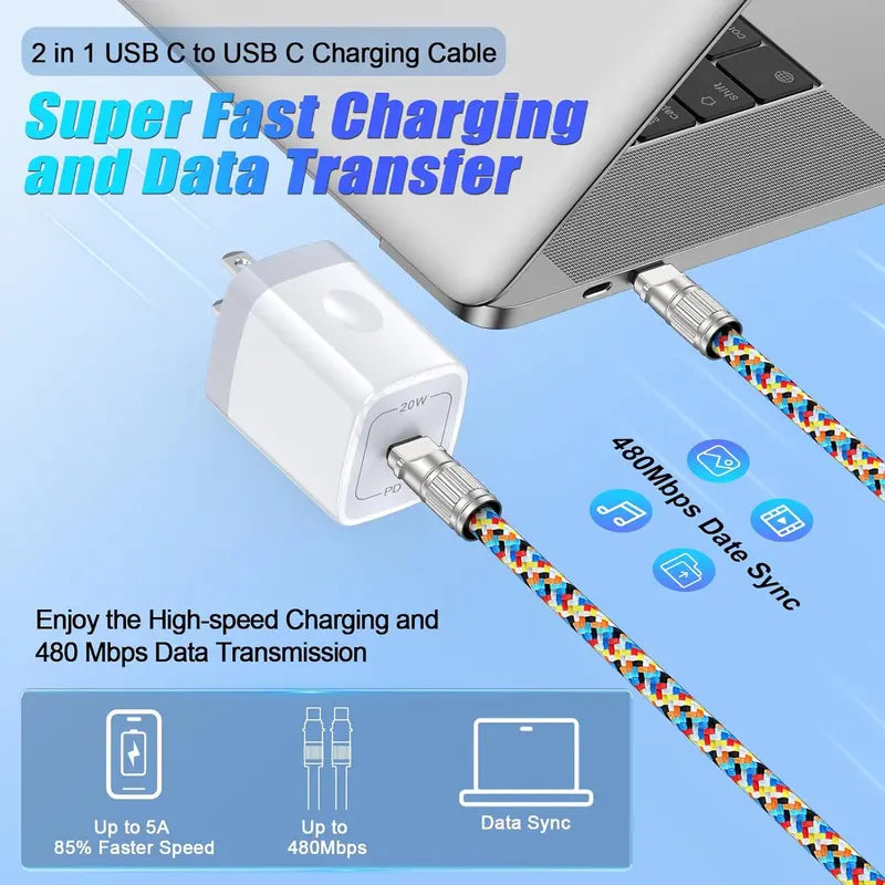📱 2-in-1 Phone Lanyard & Charging Cable — Hands-Free Carry, Everyday Convenience ⚡