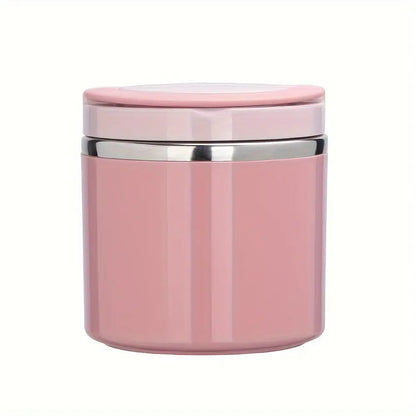 Stainless Steel Bento Style Boxed Lunch Box with Handle - Leakproof, Stackable🍱