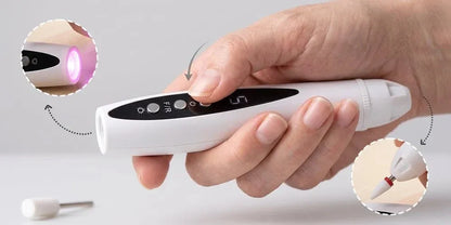 🛒Clearance💅 Professional Ultra-SafeLED Electric Nail Grinder