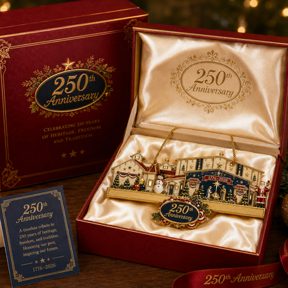 ✨250th Anniversary Christmas Village Ornament