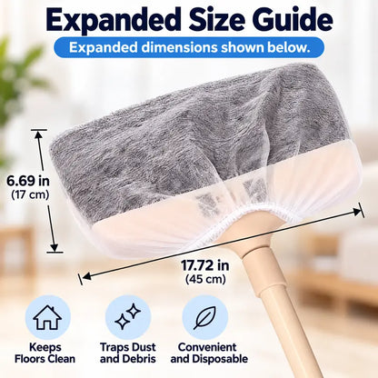 50 PCS Disposable Dusting Covers for Brooms