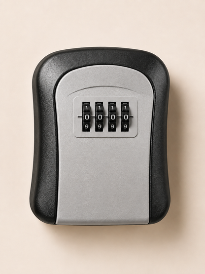 Never Get Locked Out Again 🔐 | 4-Digit Wall-Mounted Key Lock Box