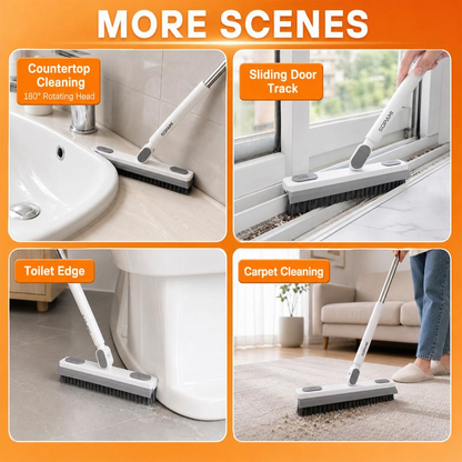 360° Rotating Gap Cleaning Tool - Extendable Adjustable No-Touch Cleaner for Window