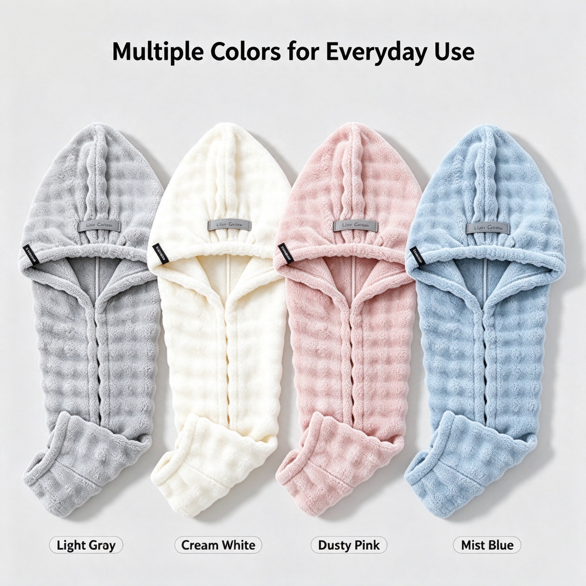 🏆Extra-Thick Microfiber Hair Drying Towel Cap Set, Super Absorbent Quick-Dry Hair Wrap 🧖‍♀️
