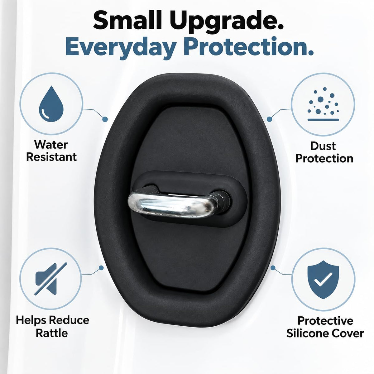 4 pcs door latch lock covers experience seamless installation with our self adhesive design landing 05