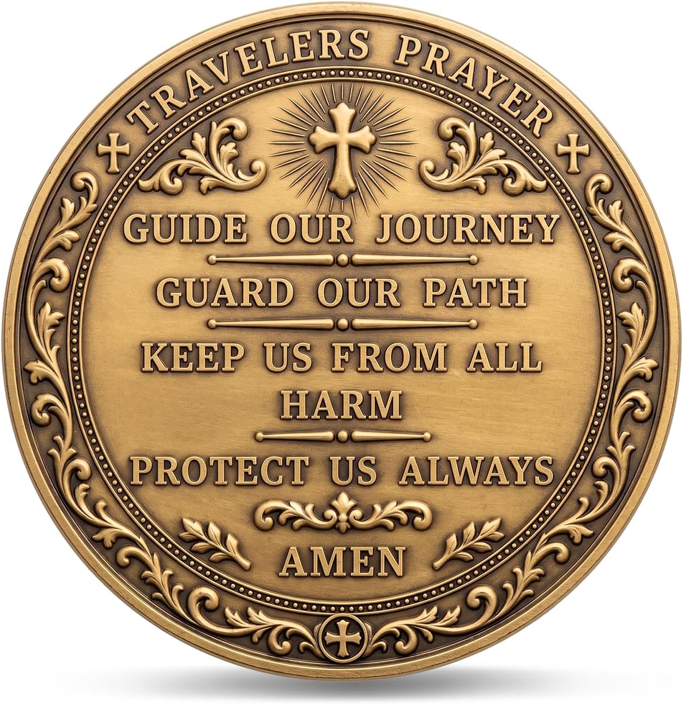 Saint Christopher Protection Challenge Coin
