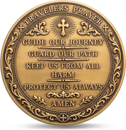 Saint Christopher Protection Challenge Coin