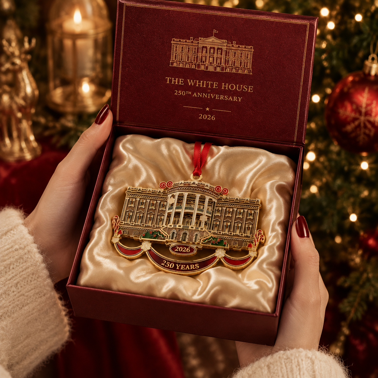 ✨White House Christmas tree ornaments