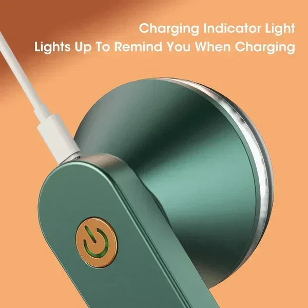 🔥HOT SALE🔥Rechargeable Fabric Shaver with 2 Replaceable Stainless Steel 6-Leaf Blades(1 Free Extra Included) | Lint Remover with 3-Speed Settings  - Efficient Sweater and Lint Shaver for Clothes, Removing Fuzz, Lint Balls, Pills, and Hairballs.