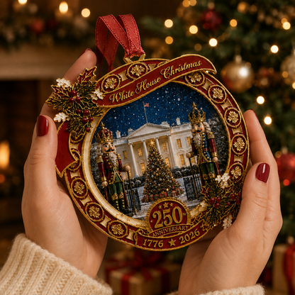 🔥"The Nutcracker" 250th Anniversary Ornament—Guarding the White House