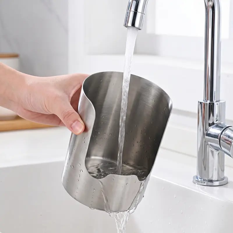 ✨LAST DAY 49% OFF 🍴Stainless Steel Utensil Organizer | Keep Your Kitchen Counter Clean & Stylish