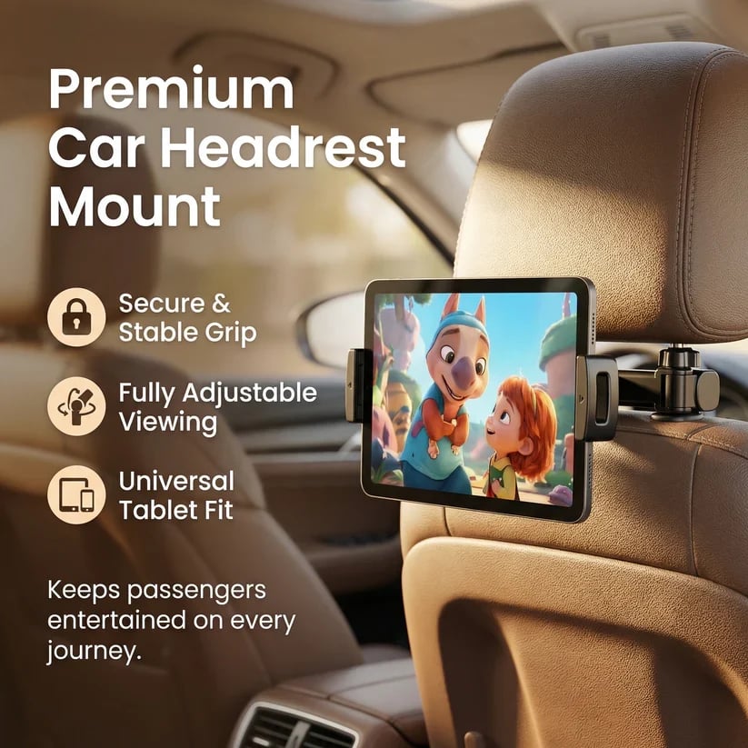 car headrest tablet holder for kids landing 05
