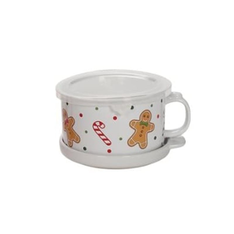 Christmas Sale – 25 oz Mug Meal Cup with Lid