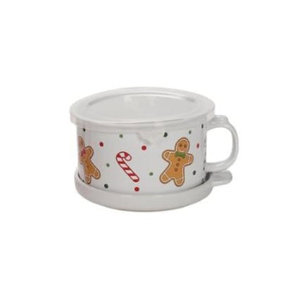 Christmas Sale – 25 oz Mug Meal Cup with Lid