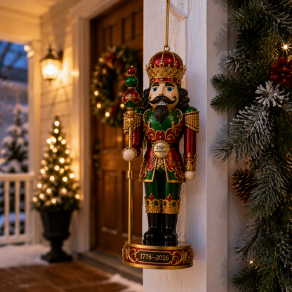 ✨2026 America 250th Anniversary Royal Nutcracker King Christmas Ornament