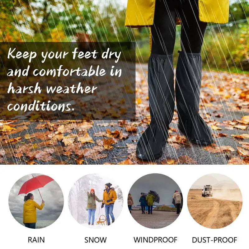 🌧️ Reusable Waterproof Shoe Covers – Keep Your Shoes Dry When the Weather Turns