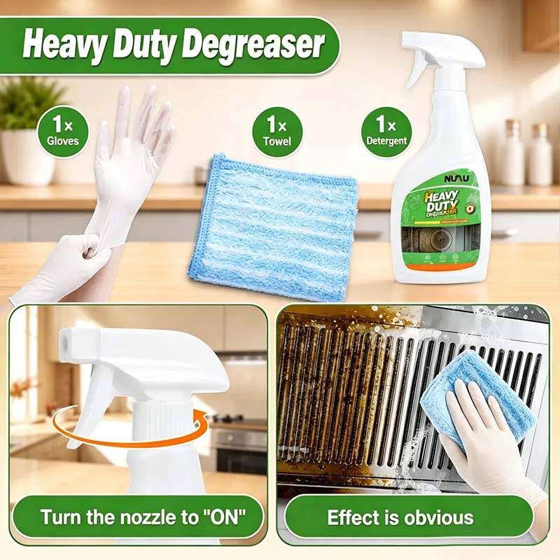 Heavy duty degreaser-Range Hood Cleaner Spray🧼🚀