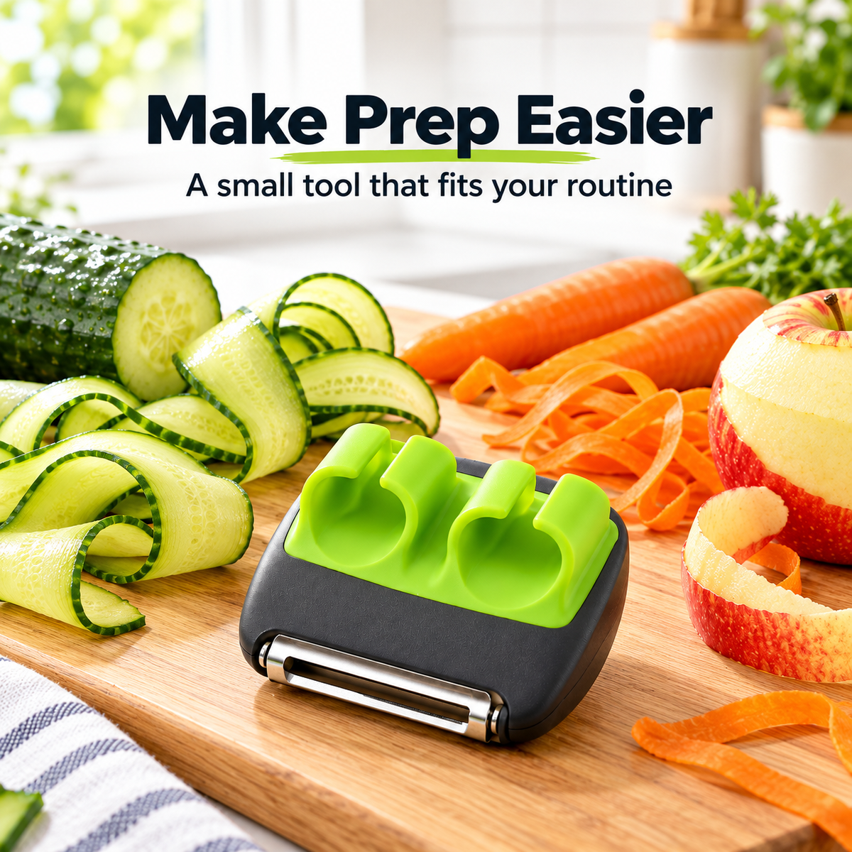 🔥 Buy 1 Get 1 Free: 2-Pack Handheld Vegetable Peelers