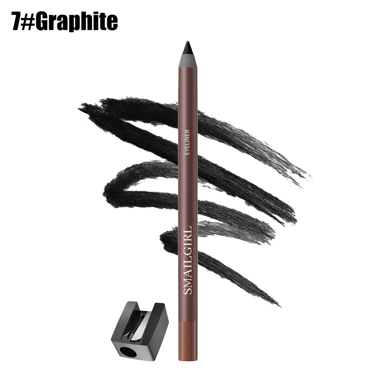 24HR Waterproof Eyeliner Pencil, Smudge-Proof Long-Lasting Smooth Cream Liner🖤