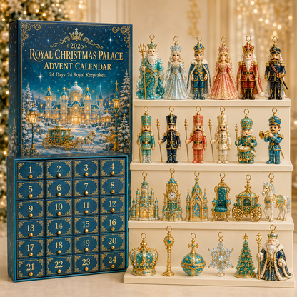 🔥Last 30pcs✨⏰ Limited anniversary edition✨49% OFF!🔥2026 Royal Christmas Palace Luxury Countdown Gift Set