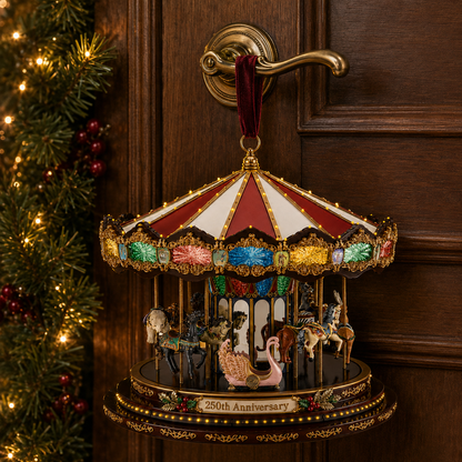 ✨250th Anniversary Carousel Christmas Tree Ornament