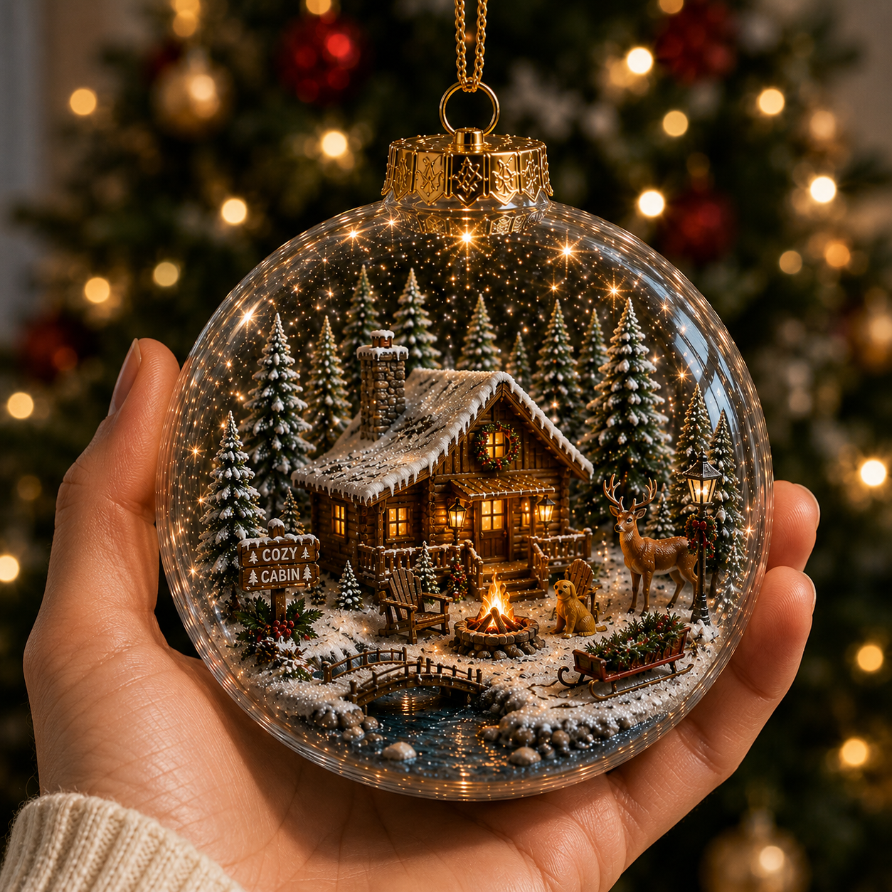 🔥Last 50pcs✨⏰ Limited anniversary edition✨Christmas landscape decorations
