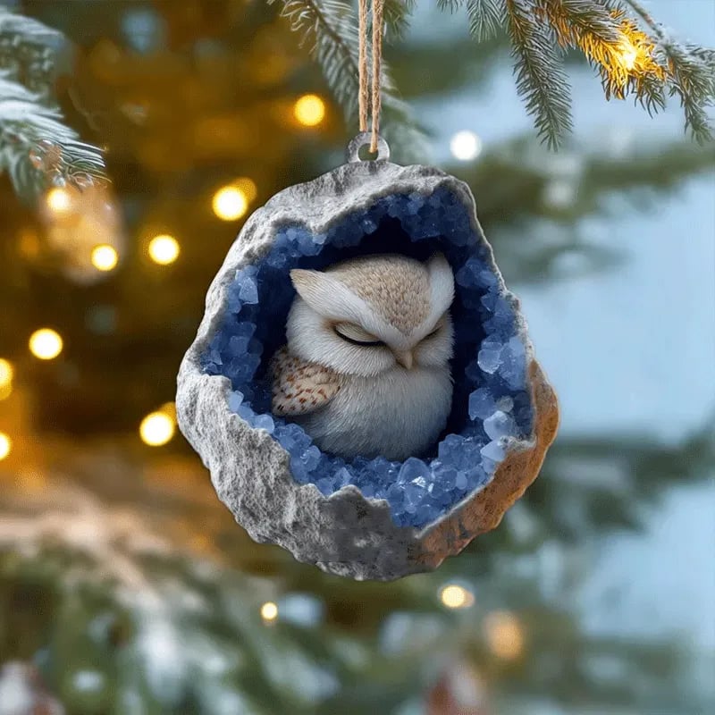 🎄Early Bird Christmas Sale 50% OFF | Geode Animal Ornaments
