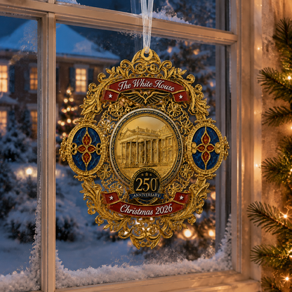 ✨White House 250th Anniversary Christmas Commemorative Ornament