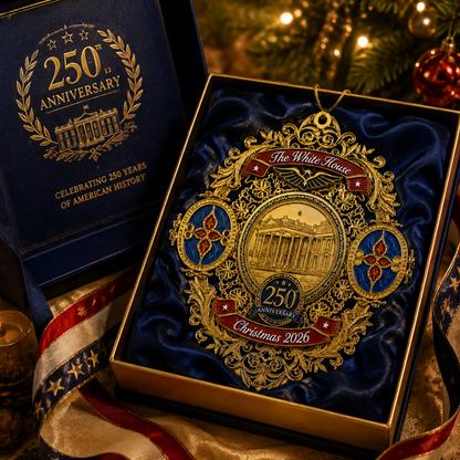 ✨White House 250th Anniversary Christmas Commemorative Ornament