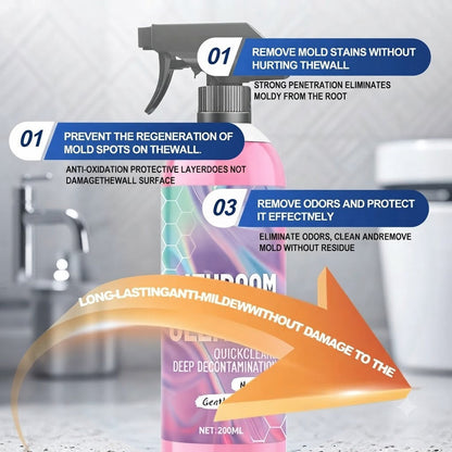 Bathroom Cleaner: Sparkle in Seconds, No Harsh Fumes | New 500ML Pack