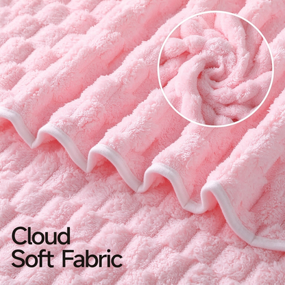 🏆Extra-Thick Microfiber Hair Drying Towel Cap Set, Super Absorbent Quick-Dry Hair Wrap 🧖‍♀️