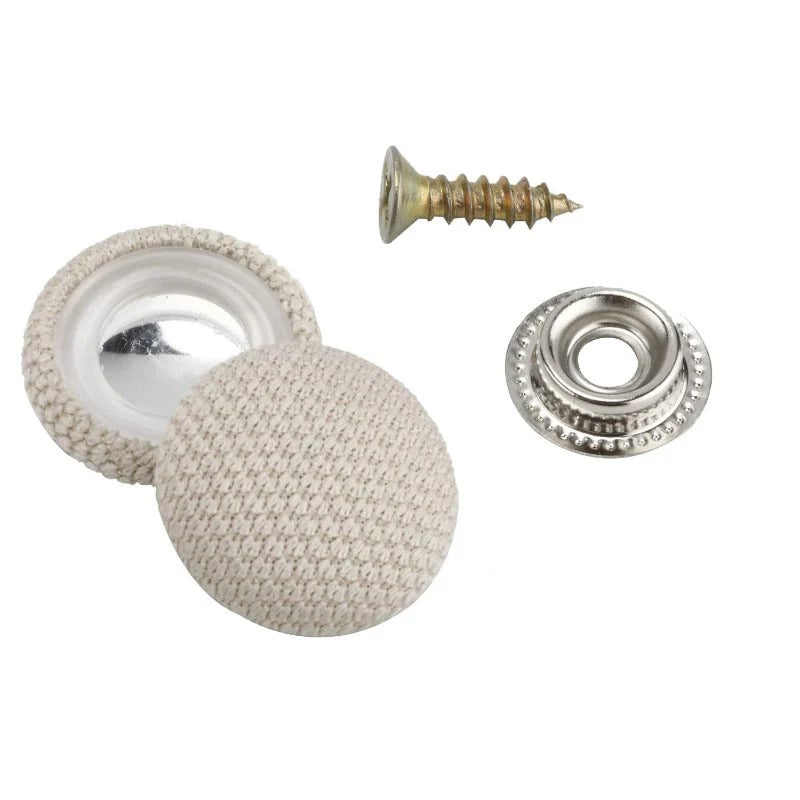 Car Roof Headliner Repair Clips – Fabric-Covered Retainer Buttons for Sagging Auto Ceiling Liner