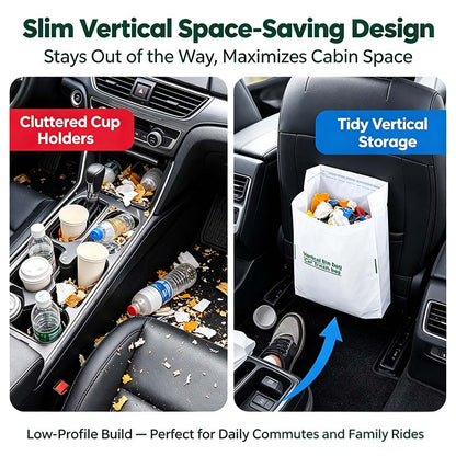 20 Counts Car Trash Bag, Self-Adhesive Vertical Disposable Cleaning Bag🗑️