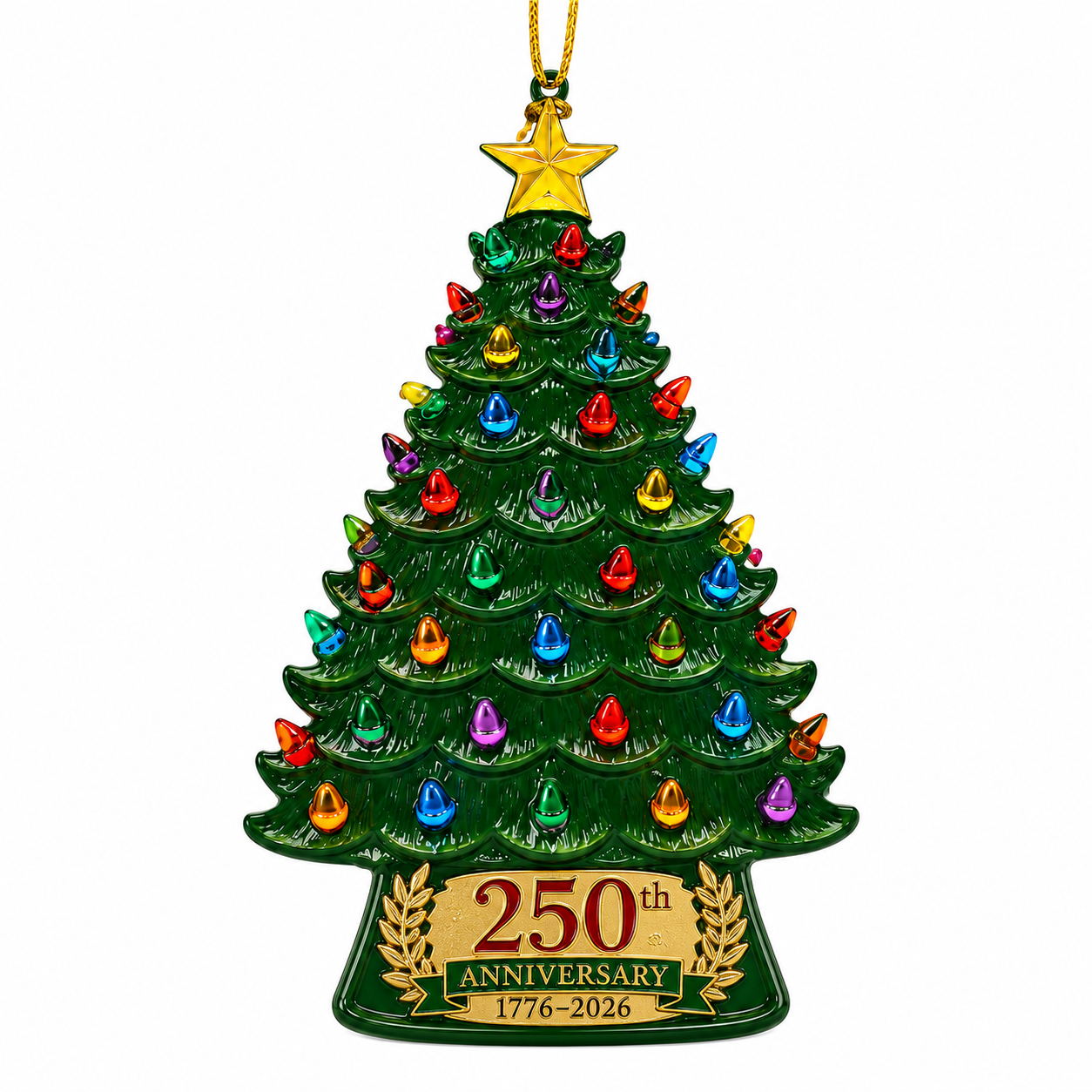 ❤️🔥Last 30pcs🔥🔥2026 America 250th Anniversary Nostalgic Christmas Tree Ornament