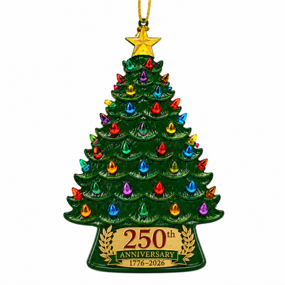 ❤️🔥Last 30pcs🔥🔥2026 America 250th Anniversary Nostalgic Christmas Tree Ornament
